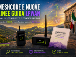 MeshCore e le nuove Linee Guida LPWAN: analisi tecnica Immagine di copertina per le linee guida del MIMIT e MeshCore
