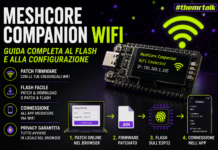 MeshCore Companion WiFi: guida al flash e configurazione Immagine di copertina del Companion MeshCore WiFi